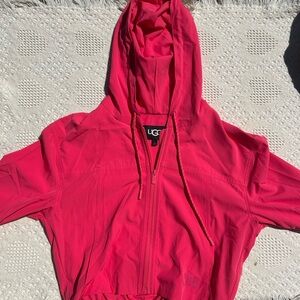 UGG Vibrant Pink Zip-Up Jacket